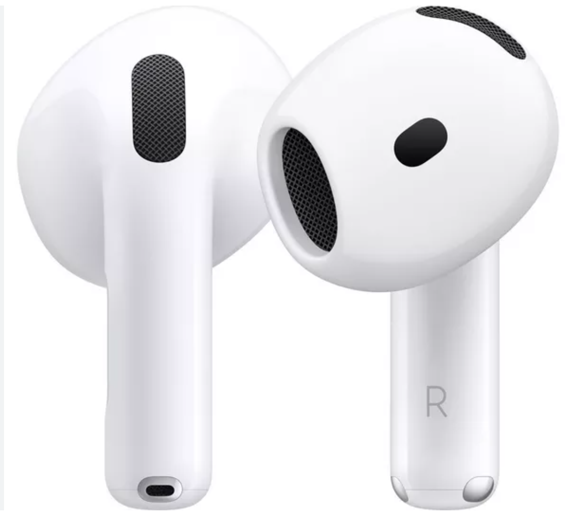 Apple AirPods 4 (ANC) with USB-C Charging Case (4th Generation) Wireless White