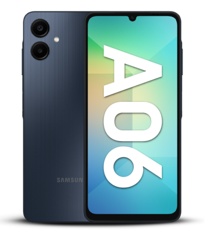 Samsung Galaxy A06 64GB 5G Dual-Sim Black Unlocked Android Smart Phone