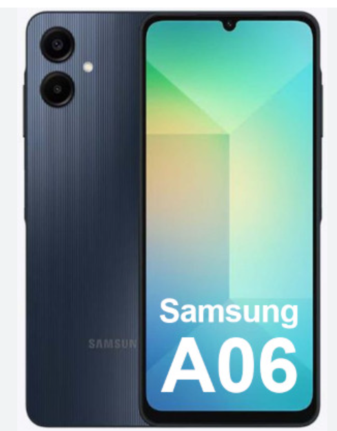 Samsung Galaxy A06 64GB 5G Dual-Sim Black Unlocked Android Smart Phone