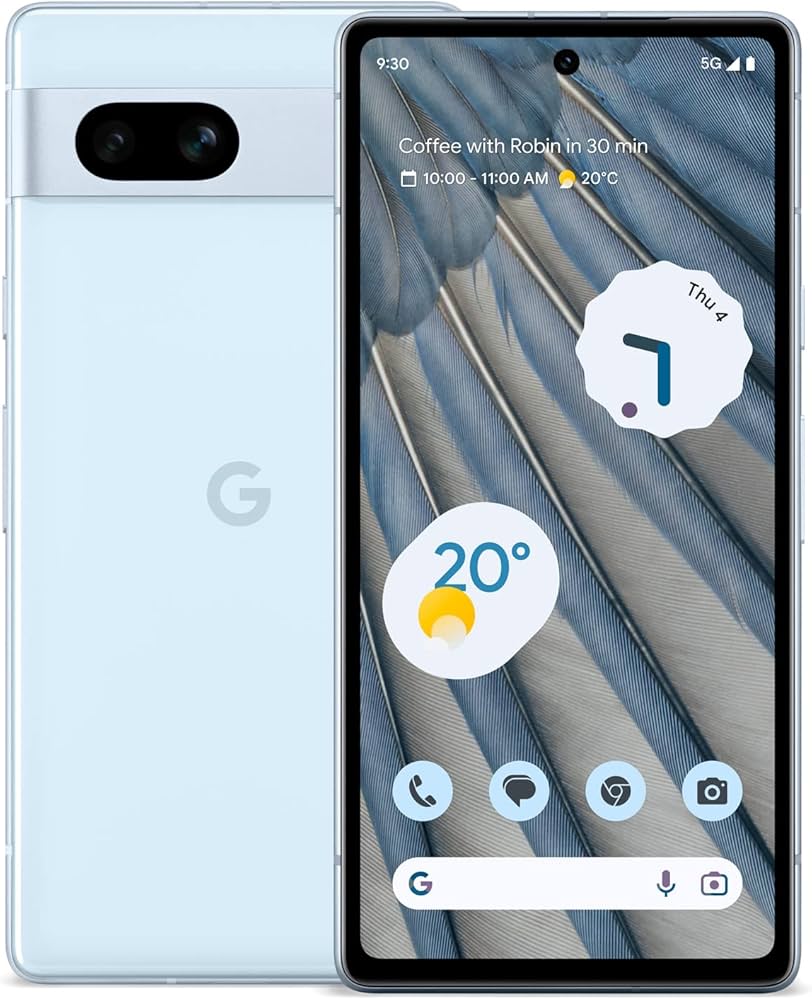 Google Pixel 7a 5G 128GB Unlocked 6.7" Dual Sim Android Smartphone