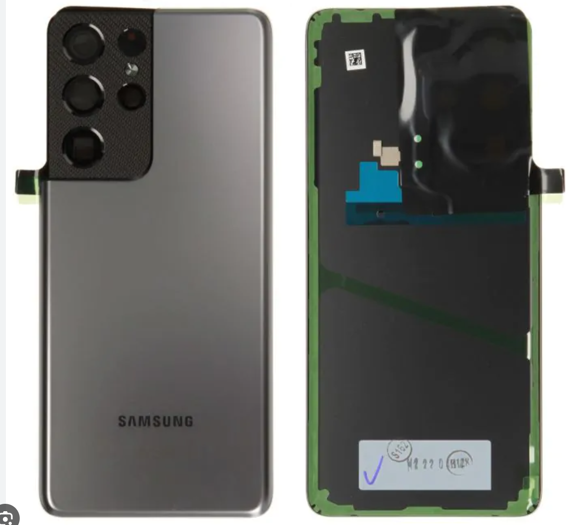 Brand New Samsung S21 Ultra Cover Rear Battery Glass & Lens