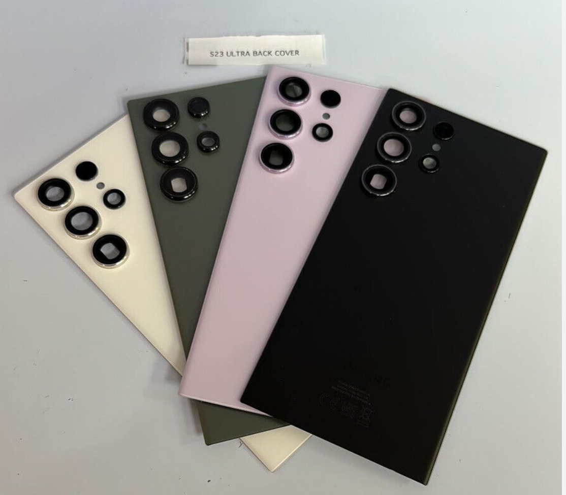 Brand New Samsung S23 Ultra Cover Rear Battery Glass & Lens