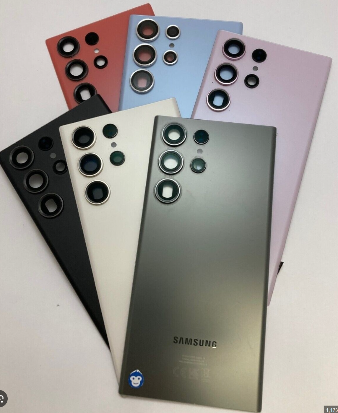 Brand New Samsung S23 Ultra Cover Rear Battery Glass & Lens