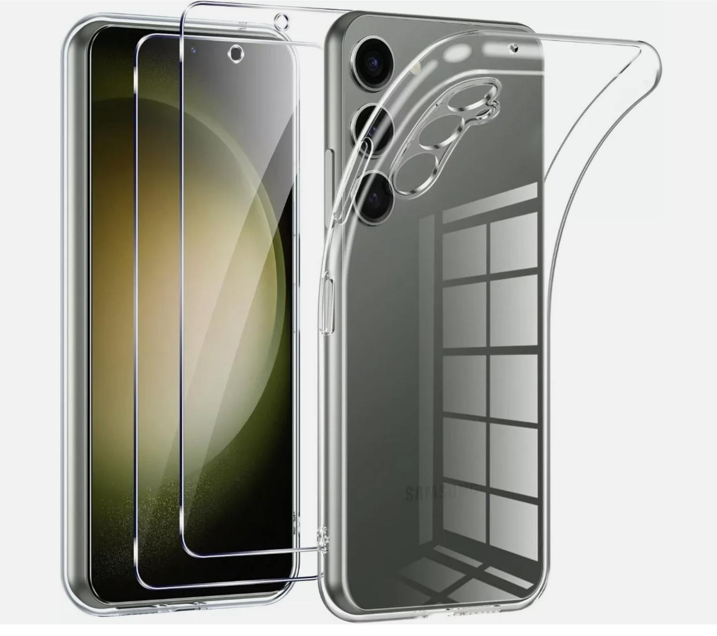 Galaxy S24 S23 S22 Phone Case + Screen Protector