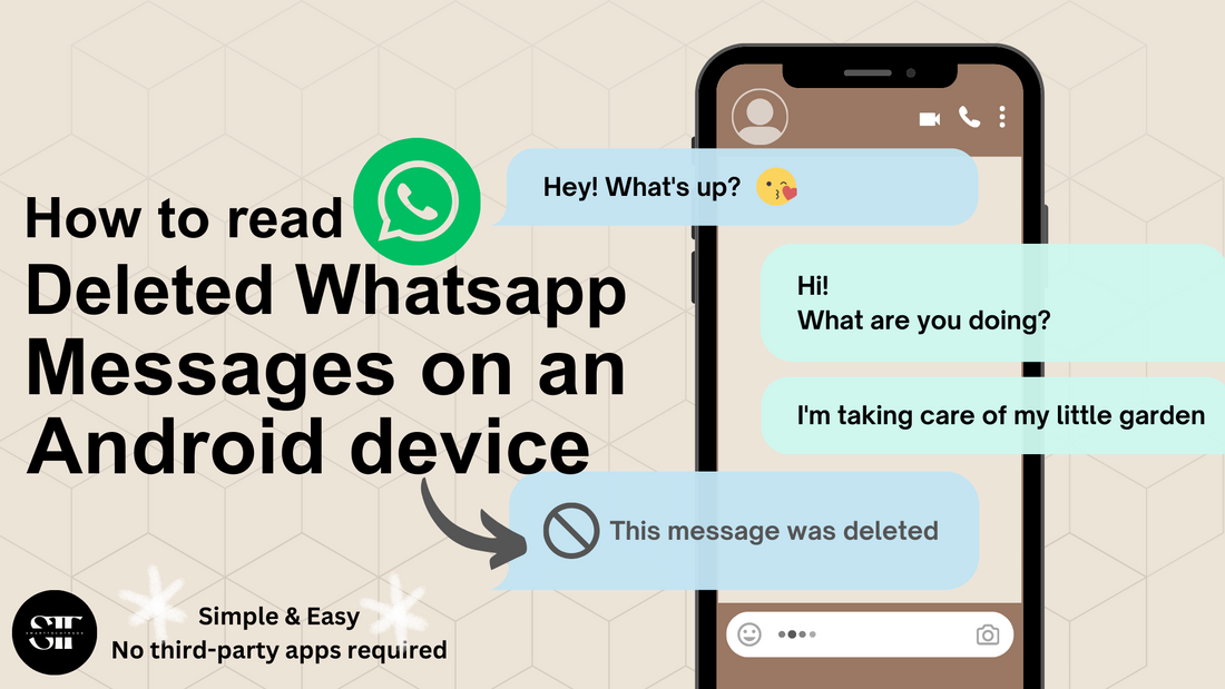 HOW TO: Read DELETED WhatsApp messages without app👀 on Samsung Phones📱 WhatsApp useful tricks 2023/2024