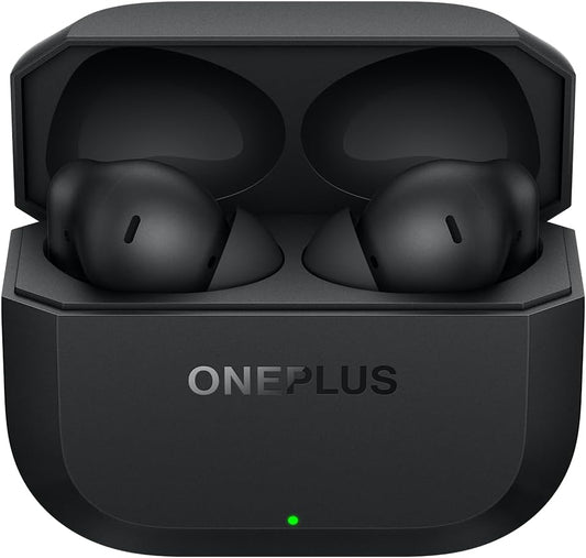 OnePlus Nord Buds 3r TWS Earbuds up to 54 Hours Playback, 2-mic Clear Calls, 3D Spatial Audio, AI Translation, 12.4mm Drivers, Dual-Device Connectivity, 47ms Low Latency - Ash Black