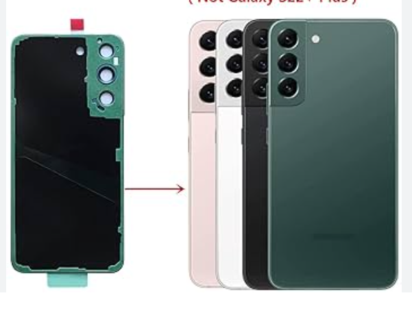 Brand New Samsung S22 Cover Rear Battery Glass & Lens