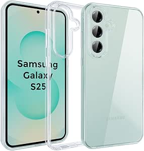 Samsung Galaxy S25 Clear Case Anti- Shock Cover