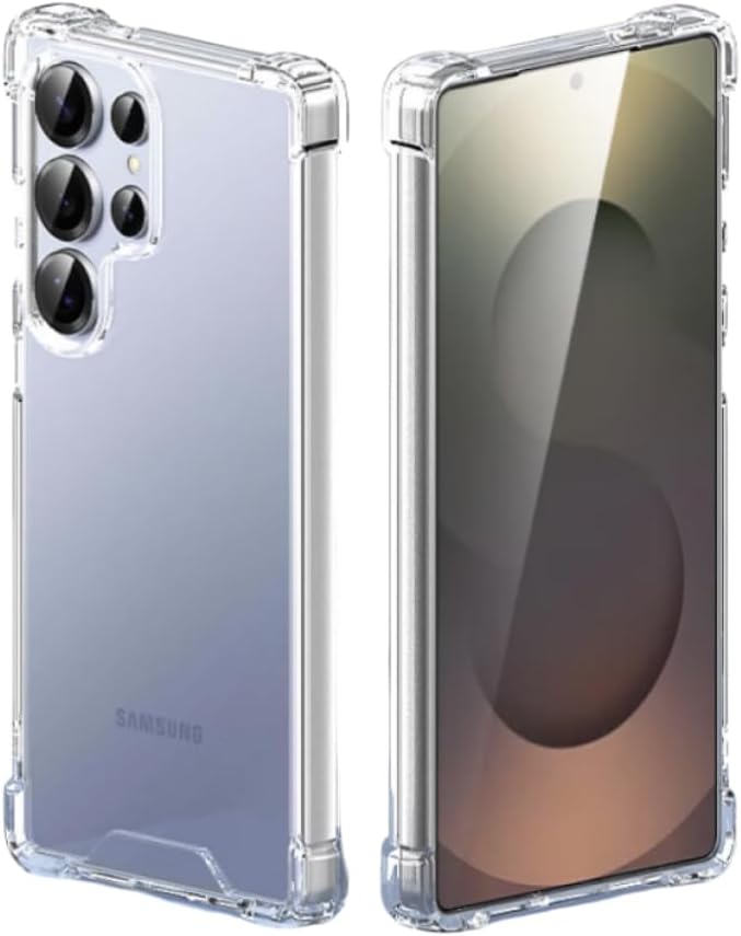 Samsung Galaxy S25 Ultra 5G Clear Case Anti- Shock Cover